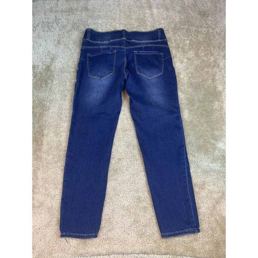 Vintage Violet Women’s Jeans Size 10 Petite Skinny Curvy Fit Denim Stretch #551